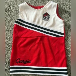 Georgia Bulldog Cheerleader Dress